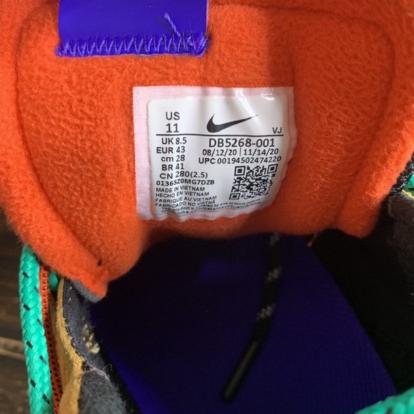 Nike Air Max Viva Black Wheat Indigo Burst DB5268-001 Women’s Size 11 - Picture 7 of 8